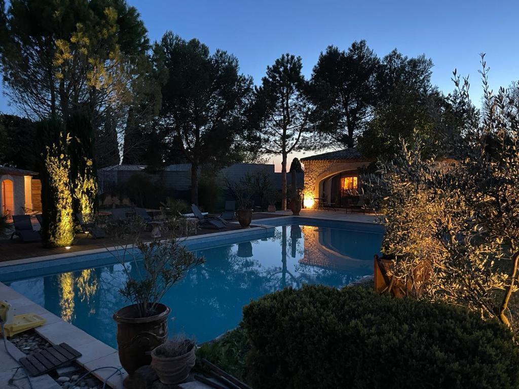 Gite Au Coeur De La Provence & Spa Saint-Cannat Eksteriør bilde